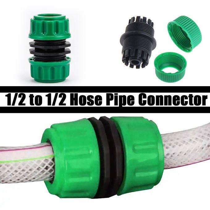 1/2" Universal Garden Watering Water Hose Pipe Tap Plastic Connector Adaptor Fitting Kitchen Tap