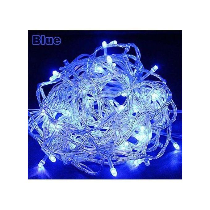 10Meters 100 LED Blue Fairy Lights