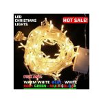 10meters 100 Lights Waterproof Led Christmas String Decoration Colorful Lights Lighting Wedding Party Home Yard Decor