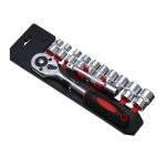 12Pcs Ratchet Socket Spanner Set