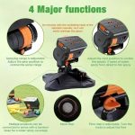 16-hole automatic oscillating sprinkler, easy to install, suitable for lawn and garden watering