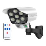 2 In 1 Solar Powered Dummy Fake Camera Lamp