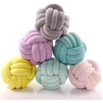 2pcs radom color knot pillow home decor
