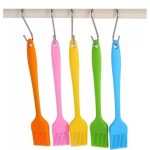 2pcs Silicone Heat Resistant Oil Basting Pastry Brush