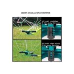 3 Arm 360⁰ Auto-Rotating Water Garden Sprinkler