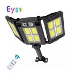 3 Heads Solar Induction Light Motion Sensor Street Lamp