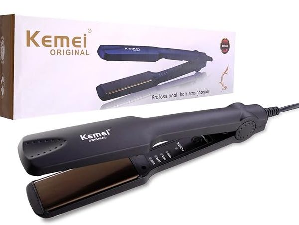Kemei Original KM-329 Hair Straightener (Black)