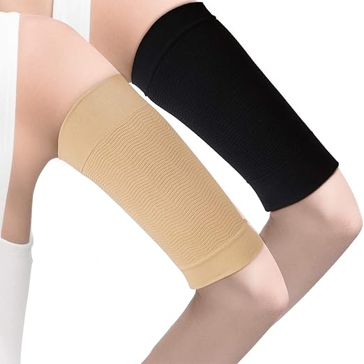 61Qgele-WlL._SX522_ Gummer 2 Pairs Arm Slimming Shapers for Women, Upper Arm Compression Sleeve Shaper - Image 1