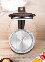 Glass Water Kettle with LED Lighting - Image 2