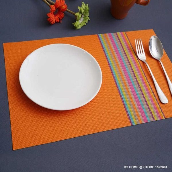 6pcs Pvc Table Mats