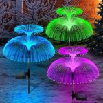 7 Colors LED Solar Lights,Garden Lawn Lights,Yard Spotlights