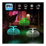 7 Colors LED Solar Lights,Garden Lawn Lights,Yard Spotlights