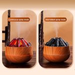 Charcoal Fire Humidifier with Flame LED - Image 4