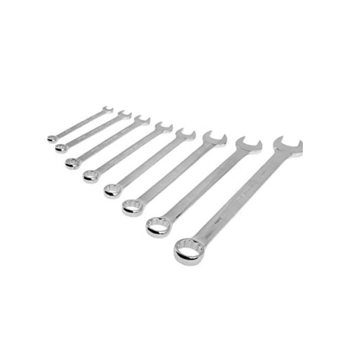 8 Set Combination Spanner Set Open Ended Ring End