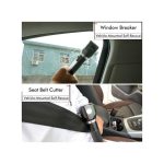 9 In1 Security Torch Rechargeable LED Flashlight Powerbank Solar Magnet Alarm.