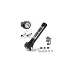9 In1 Security Torch Rechargeable LED Flashlight Powerbank Solar Magnet Alarm.