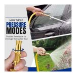 Adjustable multi-purpose cleaning high-pressure water nozzle