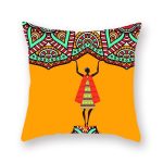 African Throw Pillow Covers Ethnic Geometric Decorative Pillow Covers Home Decor Cushion Cover for Couch Sofa Living Room Outdoor Car