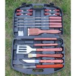 BBQ Kit Barbecue Steel Set Spatula Skewer Fork