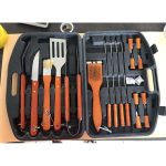 BBQ Kit Barbecue Steel Set Spatula Skewer Fork