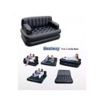Bestway 5 N 1 Inflatable 2-seater Sofa-bed With Electric Pump