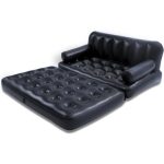 Bestway Inflatable Sofa 2 Seater Premium 5-in-1 Air Couch Double Sofa to Double Bed - Blow up Portable Sofabed