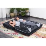 Bestway Inflatable Sofa 2 Seater Premium 5-in-1 Air Couch Double Sofa to Double Bed - Blow up Portable Sofabed