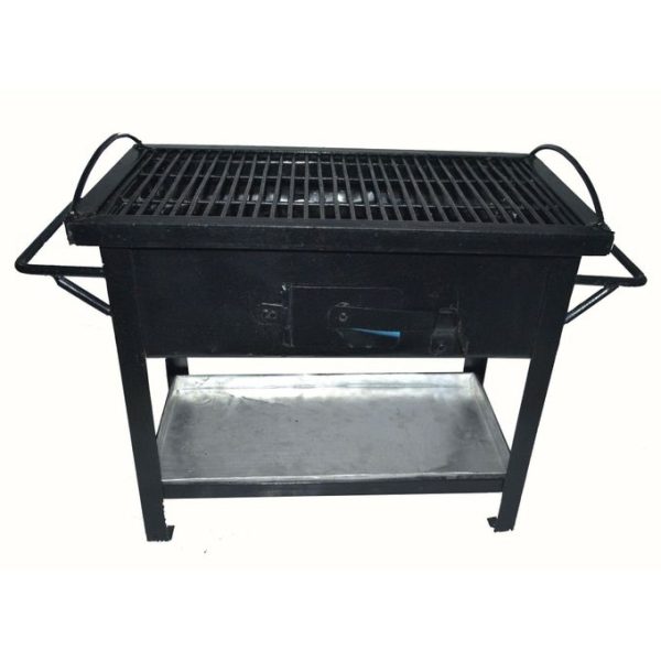 Black Heavy duty Barbecue grill size 12X30 Inches