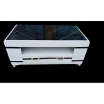 coffee table with marble top