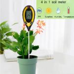 Digital Soil PH Meter 4 IN 1 (PH/Temperature/Moisture/Sunlight) Tester kit