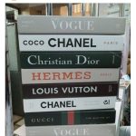 Dummy 3Pcs Assorted Table Decoration Books Display Books