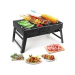 FOLDABLE PORTABLE BARBECUE CHARCOAL GRILL-BBQ GRILL
