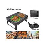Foldable Portable Barbecue Charcoal Grill For Indoors And Outdoors Activities