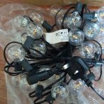 G40 Electric String Light 25Bulbs 7.62m