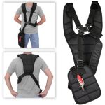 Garden Tool Belt Padded Double Shoulder Straps For Brush Cutter Trimmer Kit