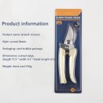 Gardening Pruners Pruning Shears Pruning Scissors Curved Edge