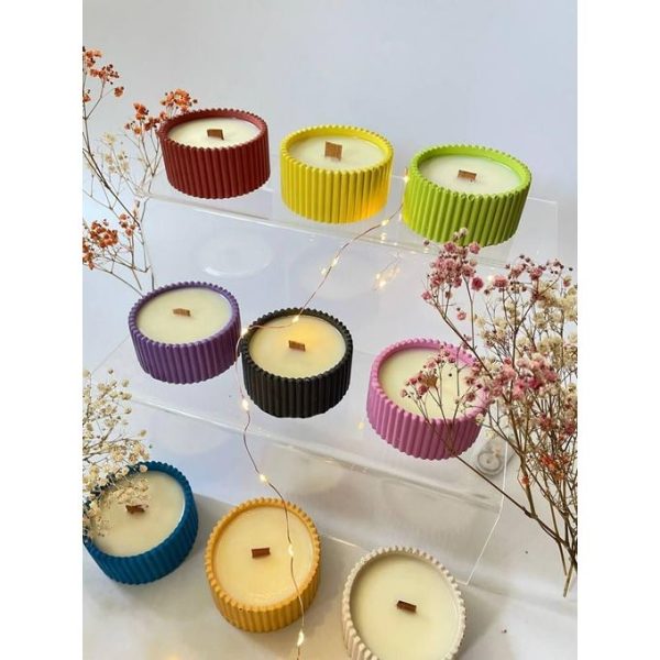 Ge GKC Aromatherapy Candles for your home. Candle just as shown. Scented/scentless available. Improve your home atmosphere with our amazing candles.