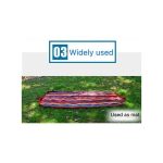 Hammock Outdoor Camping Hiking Garden Hammock Hanging Bed Stripes