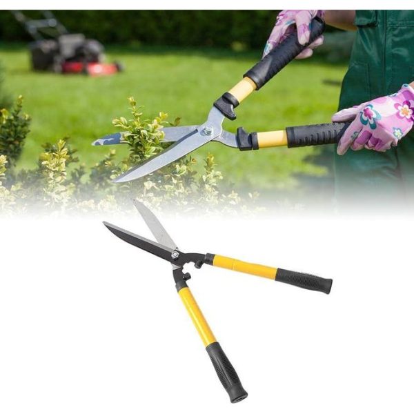 Heavy duty Adjustable/expandable Handle Hedge/fence Pruning Shears