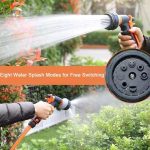 High Pressure Jet Spray 8 Modes Garden Spray Irrigation Watering Nozzle For Lawn/Garden Watering Car Cleaning & Home Use
