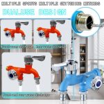 Home Outdoor Dual Control Faucet (Blue)