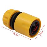 Hose Pipe Connector 1/2" Inch Garden Car Water Tap Adapter & Fitting Hosepipe Coupling.