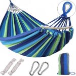 Hot Sale Hammock Outdoor Portable Canvas Load Capacity Up To 200KG, MULTICOLOR