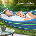 Hot Sale Hammock Outdoor Portable Canvas Load Capacity Up To 200KG, MULTICOLOR