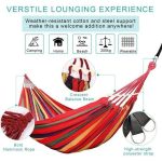 Hot Sale Hammock Outdoor Portable Canvas Load Capacity Up To 200KG, MULTICOLOR