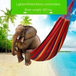 Hot Sale Hammock Outdoor Portable Canvas Load Capacity Up To 200KG, MULTICOLOR