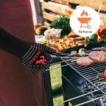 Inkbird Grill Gloves Extreme Heat Resistant Non-Slip Silicone Insulated Mitts