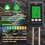 Intelligent 6-in-1 Soil PH Meter with LCD Display – Fertility, Moisture, Temperature, Light & Humidity Detector for Plants