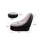 Intex Inflatable Seat With Footrest + Manual Pump