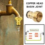 Kitchen Tap Adapter Joiner Universal Tap To Garden Hose Pipe Connector Mixer